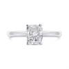 Platinum Diamond Solitaire Engagement Ring - 1.01ct - L/SI2 - H10608 Alternative Image
