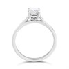 Platinum Diamond Solitaire Engagement Ring - 1.01ct - L/SI2 - H10608 Alternative Image