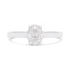 18ct White Gold Diamond Solitaire Engagement Ring - 1ct - F/I1 - H10612 Alternative Image