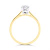18ct Yellow Gold Diamond Solitaire Engagement Ring - 1.06ct - M/I1 - H10627 Alternative Image