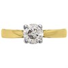 18ct Yellow Gold Diamond Solitaire Engagement Ring - 1.07ct - J/I3 - H10764 Alternative Image