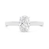 18ct White Gold Diamond Solitaire Engagement Ring - 1.06ct - J/I1 - H10937 Alternative Image