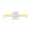 18ct Yellow Gold Diamond Solitaire Engagement Ring - 1.11ct - I/I1 - H11118 Alternative Image