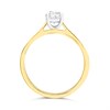 18ct Yellow Gold Diamond Solitaire Engagement Ring - 1.11ct - I/I1 - H11118 Alternative Image