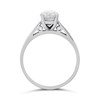 18ct White Gold Diamond Solitaire Engagement Ring - 1.16ct - I/I2 - H1112 Alternative Image