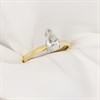 18ct Yellow Gold Diamond Solitaire Engagement Ring - 1.17ct - F/I1 - H11237 Alternative Image