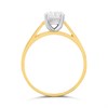 18ct Yellow Gold Diamond Solitaire Engagement Ring - 1.2ct - G/I2 - H12100 Alternative Image