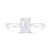 18ct White Gold Diamond Solitaire Engagement Ring - 1.2ct - I/I1 - H12125 Alternative Image