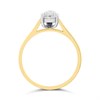 18ct Yellow Gold Diamond Solitaire Engagement Ring - 1.2ct - M/VS2 - H12184 Alternative Image