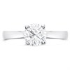 18ct White Gold Diamond Solitaire Engagement Ring - 1.21ct - G/I2 - H1221 Alternative Image