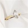 18ct Yellow Gold Diamond Solitaire Engagement Ring - 1.22ct - K/I2 - H1227 Alternative Image