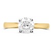 18ct Yellow Gold 1.22 Carat Diamond Solitaire Engagement Ring - I/I2 - H1231 Alternative Image
