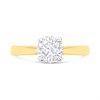 18ct Yellow Gold Diamond Solitaire Engagement Ring - 1.24ct - K/I2 - H1272 Alternative Image