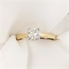 18ct Yellow Gold Diamond Solitaire Engagement Ring - 1.24ct - K/I2 - H1272 Alternative Image