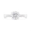 18ct White Gold Diamond Solitaire Engagement Ring - 1.29ct - I/I2 - H1286 Alternative Image