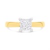 18ct Yellow Gold Diamond Solitaire Engagement Ring - 1.31ct - E/I1 - H1324 Alternative Image