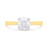 18ct Gold Diamond Solitaire Engagement Ring - 1.3ct - I/I2 - H1331 Alternative Image