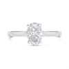 Platinum Diamond Solitaire Engagement Ring - 1.32ct - K/I1 - H1339 Alternative Image