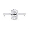 Platinum Diamond Solitaire Engagement Ring - 1.38ct - K/I1 - H1340 Alternative Image