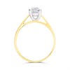18ct Yellow Gold Diamond Solitaire Engagement Ring - 1.31ct - J/I3 - H1346 Alternative Image