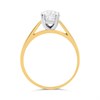 18ct Yellow Gold Diamond Solitaire Engagement Ring - 1.3ct - H/I3 - H1354 Alternative Image