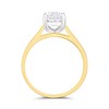 18ct Yellow Gold Diamond Solitaire Engagement Ring - 1.3ct - F/I2 - H1376 Alternative Image
