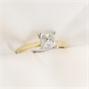 18ct Yellow Gold Diamond Solitaire Engagement Ring - 1.3ct - F/I2 - H1376 Alternative Image