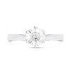 Platinum Diamond Solitaire Engagement Ring - 1.41ct - K/I1 - H1408 Alternative Image
