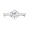 Platinum Diamond Solitaire Engagement Ring - 1.43ct - G/I2 - H1428 Alternative Image