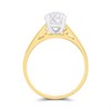 18ct Yellow Gold Diamond Solitaire Engagement Ring - 1.51ct - E/I2 - H1537 Alternative Image