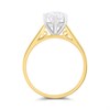 18ct Yellow Gold Diamond Solitaire Engagement Ring - 1.5ct - K/I3 - H1555 Alternative Image