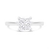 Platinum Diamond Solitaire Engagement Ring - 1.55ct - Certificated - H1587 Alternative Image