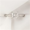Platinum Diamond Solitaire Engagement Ring - 1.55ct - Certificated - H1587 Alternative Image