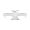 Platinum Diamond Solitaire Engagement Ring - 1.5ct - Certificated - H1595 Alternative Image