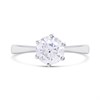 Platinum Diamond Solitaire Engagement Ring - 1.7ct - I/I1 - H1701 Alternative Image