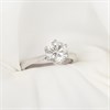 Platinum Diamond Solitaire Engagement Ring - 1.82ct - L/I3 - H1801 Alternative Image