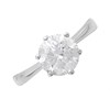 Platinum Diamond Solitaire Engagement Ring - 2.57ct - I/I2 - H2010 Alternative Image