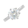 Platinum Diamond Solitaire Engagement Ring - 2.52ct - L/SI2 - H2011 Alternative Image