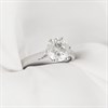 Platinum Diamond Solitaire Engagement Ring - 2.33ct - L/I2 - H2023 Alternative Image