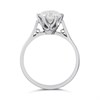Platinum Diamond Solitaire Engagement Ring - 2.01ct - I/I2 - H2036 Alternative Image