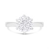 Platinum Diamond Solitaire Engagement Ring - 3.01ct - F/I2 - H3001 Alternative Image