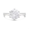 Platinum Diamond Solitaire Engagement Ring - 3.01ct - M/I2 - H3002 Alternative Image