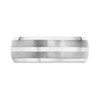 Tungsten Horizontal Panel Ring- 8mm - J0912 Alternative Image