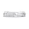 Titanium 6mm Diamond Ring - J1003 Alternative Image