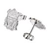 Silver Liverpool FC Crest Stud Earrings - J2221 Alternative Image