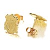 9ct Gold Liverpool FC Crest Stud Earrings - J2271 Alternative Image