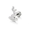 Stainless Steel Tottenham Hotspur FC Cockerel Single Stud Earring - J2779 Alternative Image