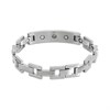Stainless Steel Rangers FC Crest Identity Bracelet - J2933 Alternative Image
