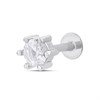 Surgical Steel Crystal Labret Single Stud - J3915 Alternative Image