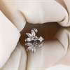 Surgical Steel Marquise And Round Drop Labret Single Stud - J3925 Alternative Image